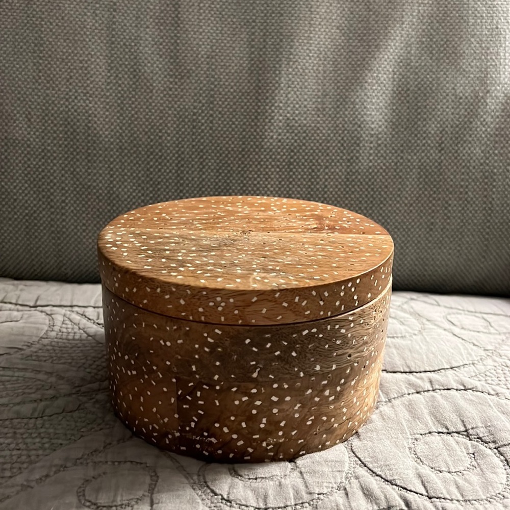 Opal house Wooden Box